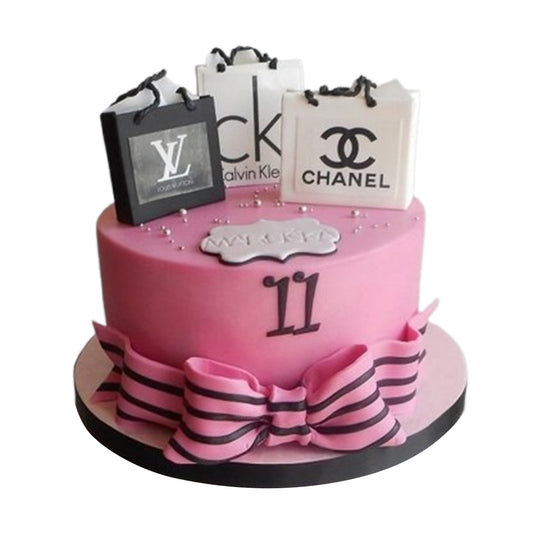 Shopping Birthday Cake V10