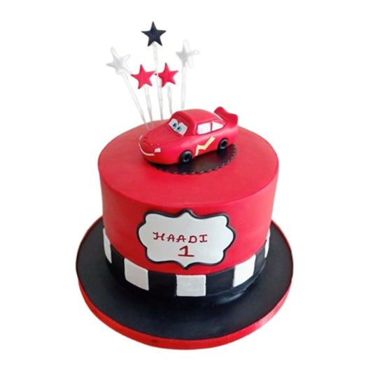 Lightning McQueen Cake V10
