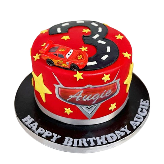 Lightning McQueen Cake V11