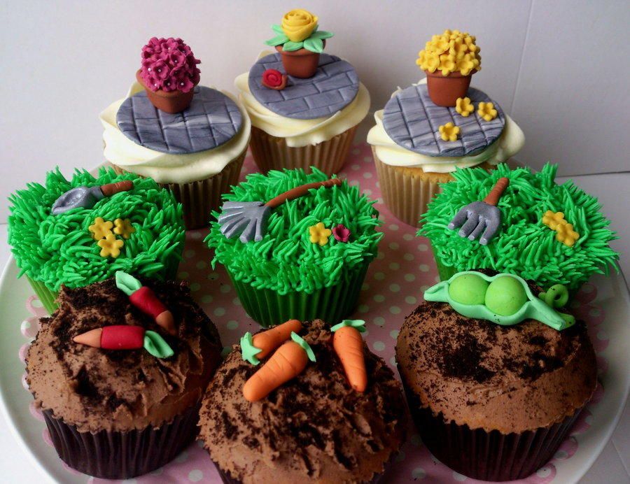 Gardening Cup Cakes V3