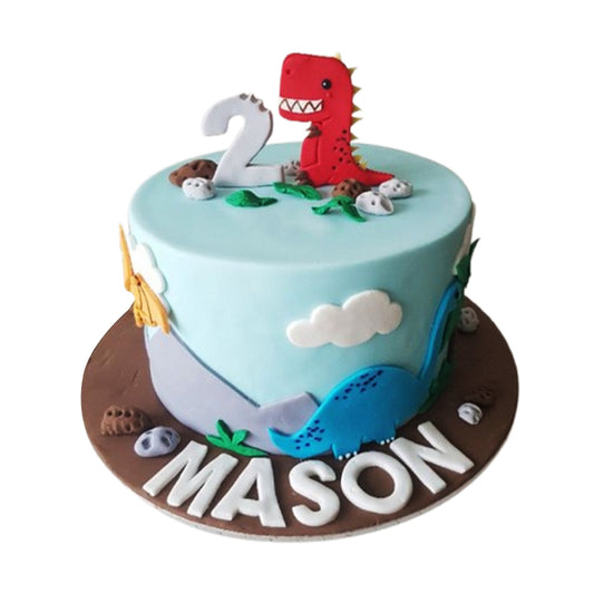 Dinosaur Cake V14