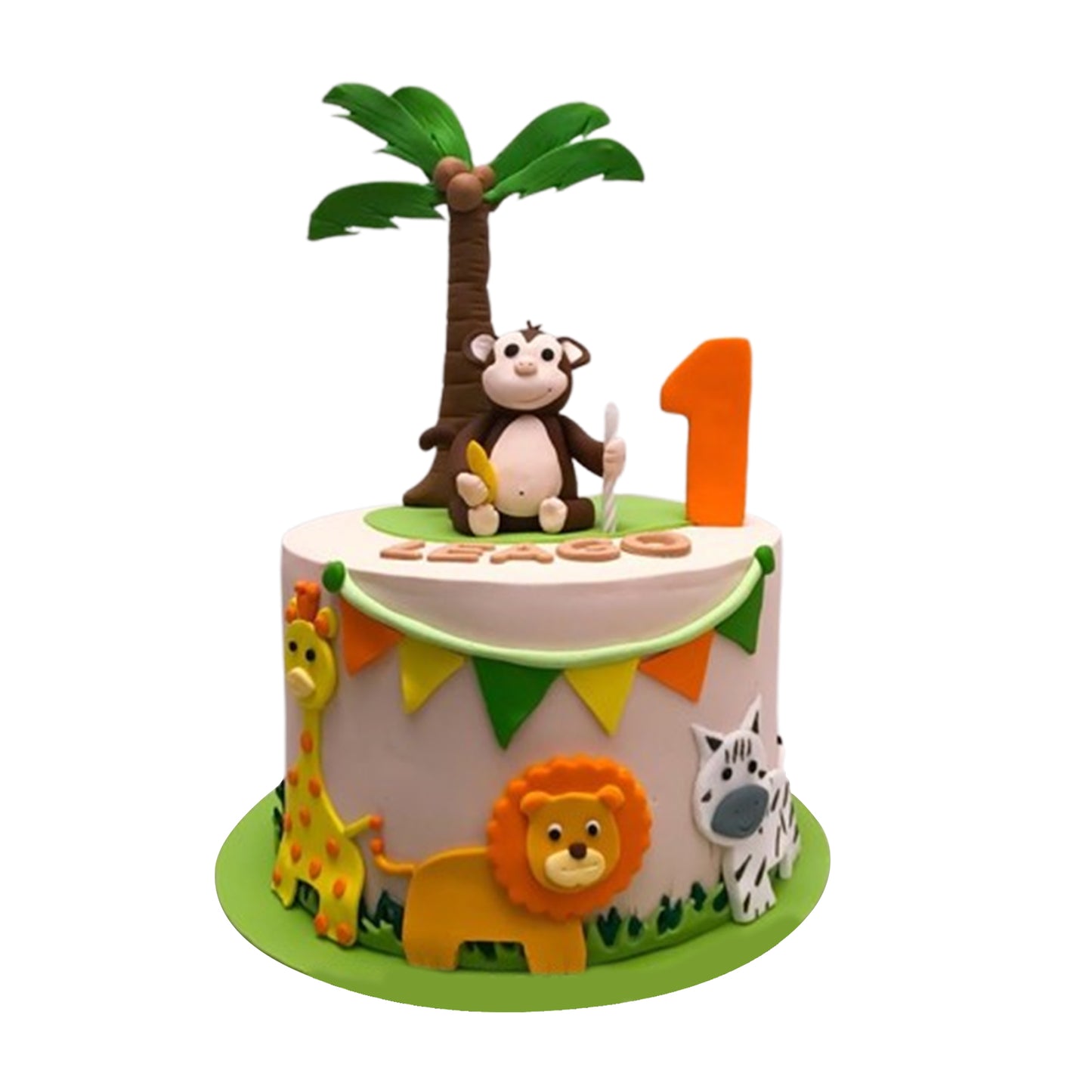Jungle Theme Cake V16