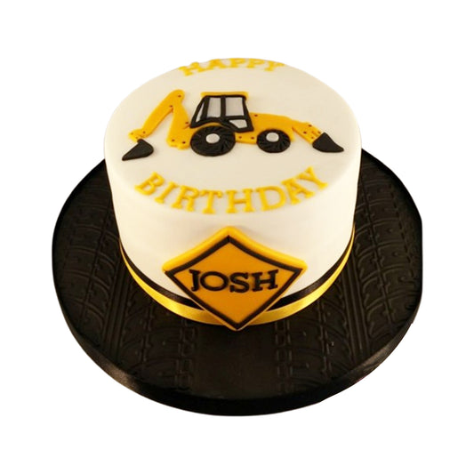 Digger Construction Cake V17