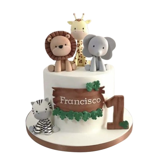 Jungle Theme Cake V17