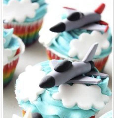 Aeroplane Cup Cakes V2