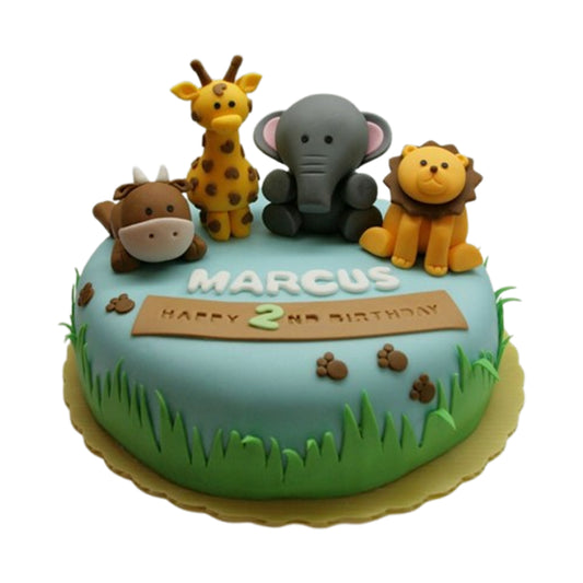 Jungle Theme Cake V1