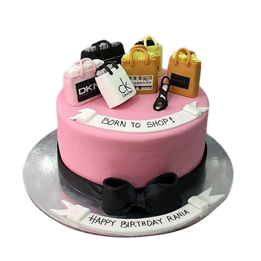 Shopping Birthday Cake V1