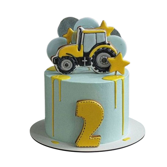 Digger Construction Cake V24