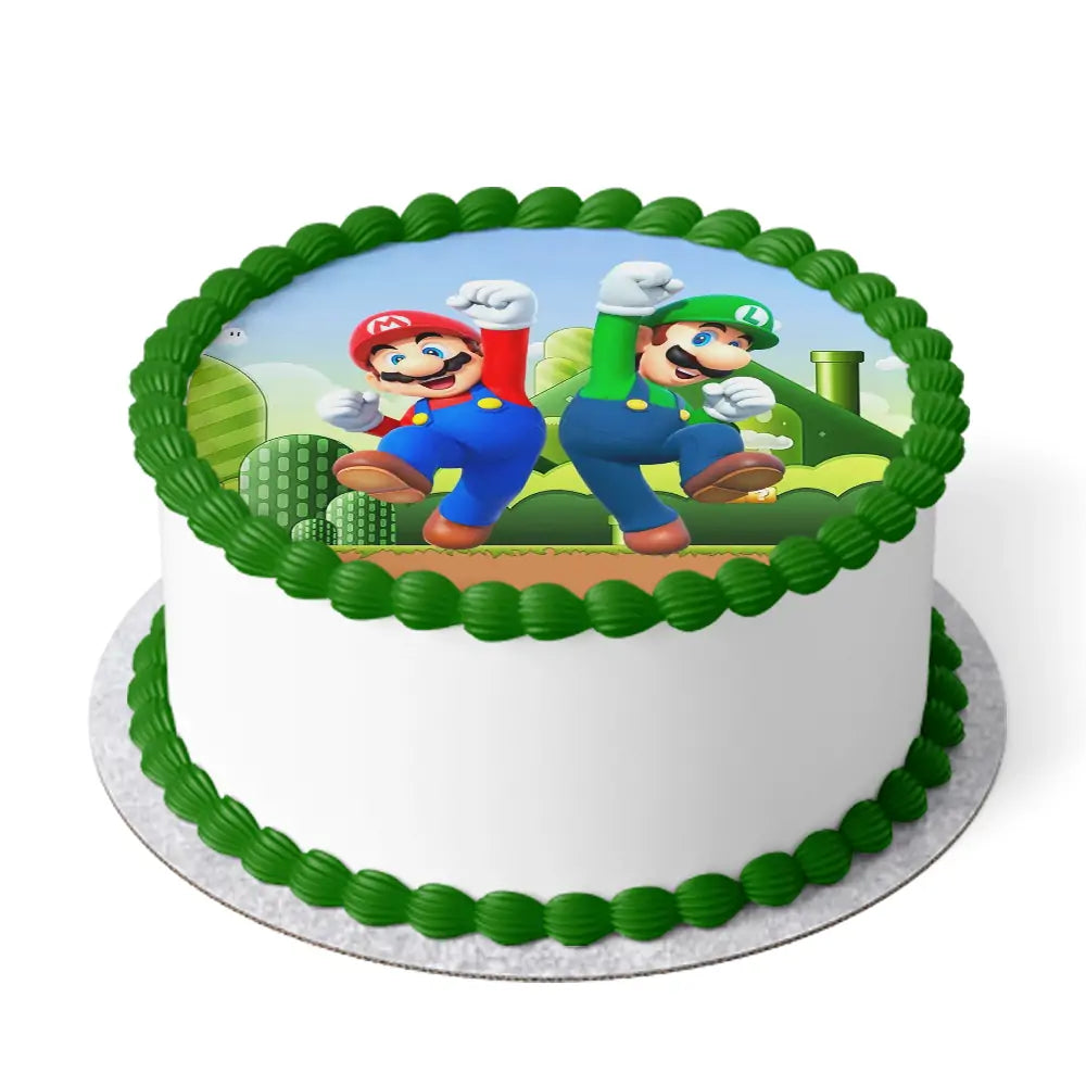 Mario Graduation Cake Epic Mario Cakes! Level Up Your Party – The Cake Daddy