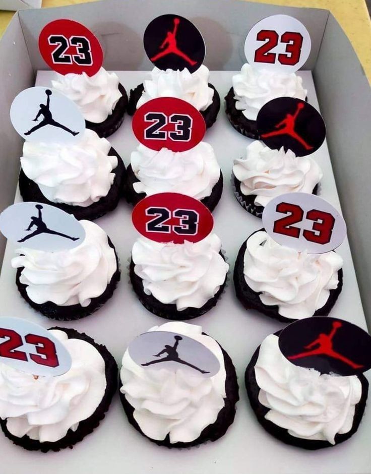 Basketball Cup Cakes V7