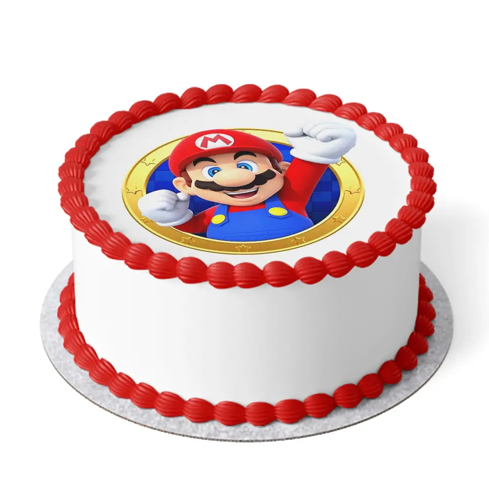 "A mouthwatering Mario cake for your little gamer's birthday  "