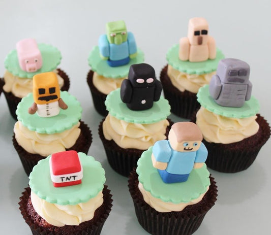 Minecraft Cup Cakes V1