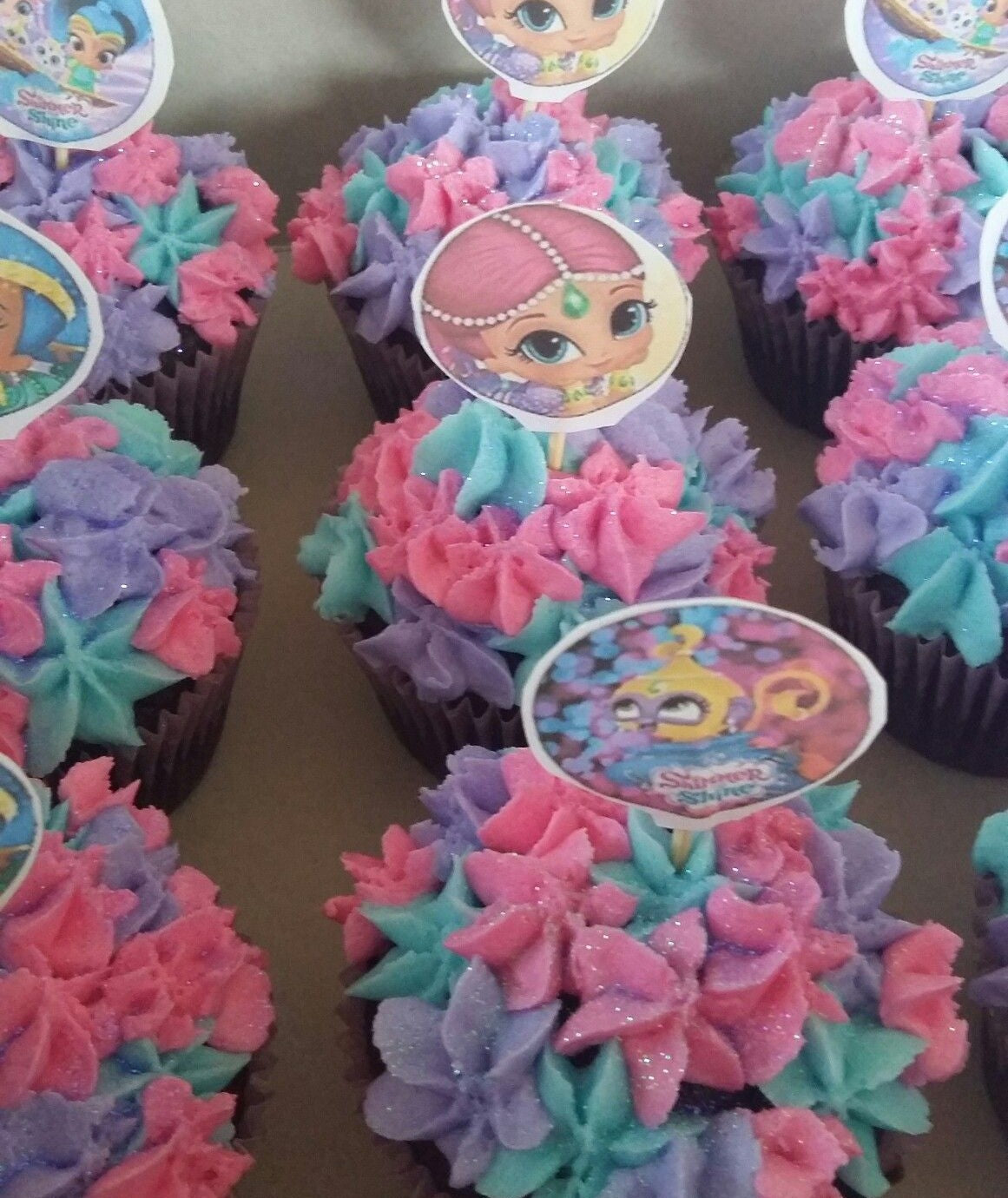 Shimmer & Shine Cup Cakes V2