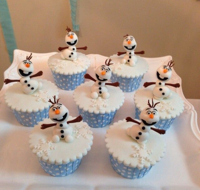 Frozen Elsa Cup Cakes V4