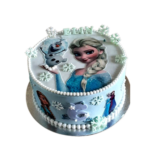 Frozen Elsa Birthday Cake V3