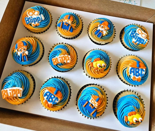Blippi Cup Cakes V1
