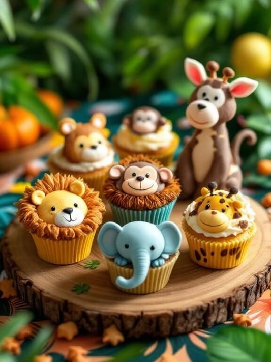 Animal Theme Cup Cakes V2