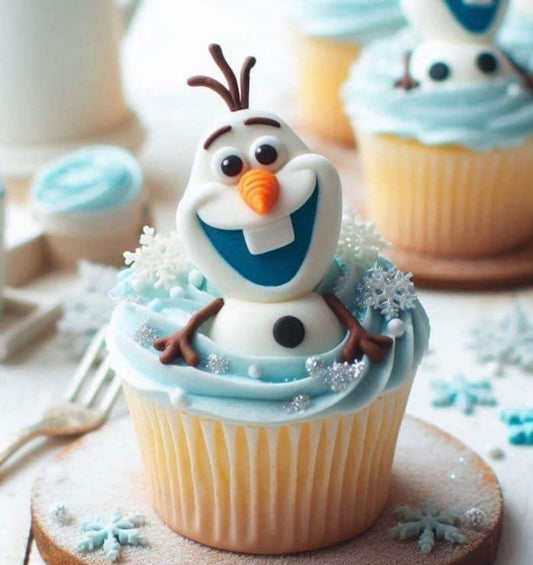 Frozen Elsa Cup Cakes V1