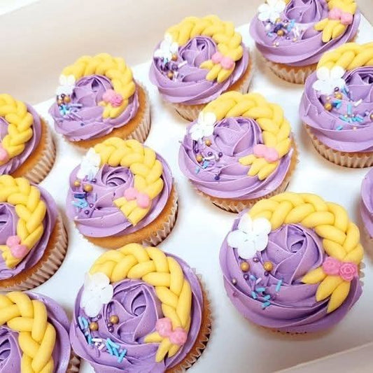 Rapunzel Cup Cakes V3