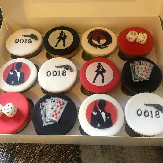 James bond Cup Cakes V5