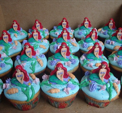 Princess Ariel Cup Cakes V5