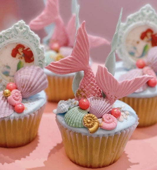 Princess Ariel Cup Cakes V6