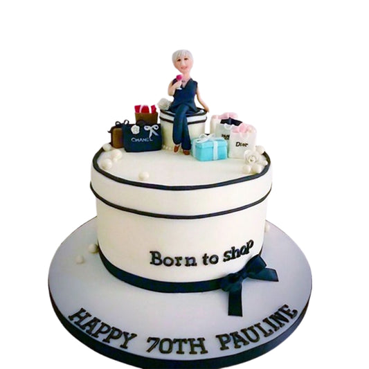 Shopping Birthday Cake V4