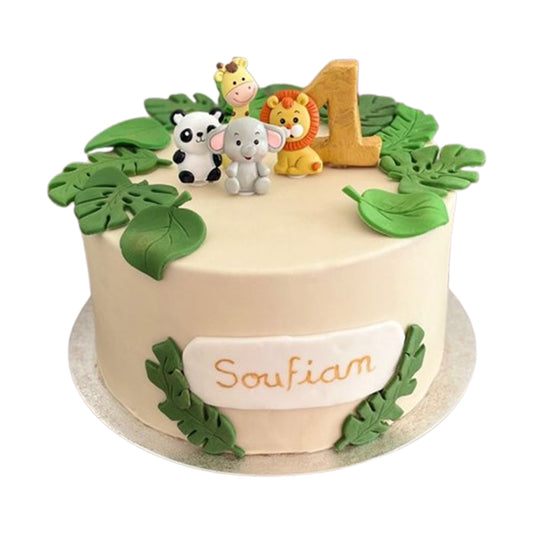Jungle Theme Cake V4