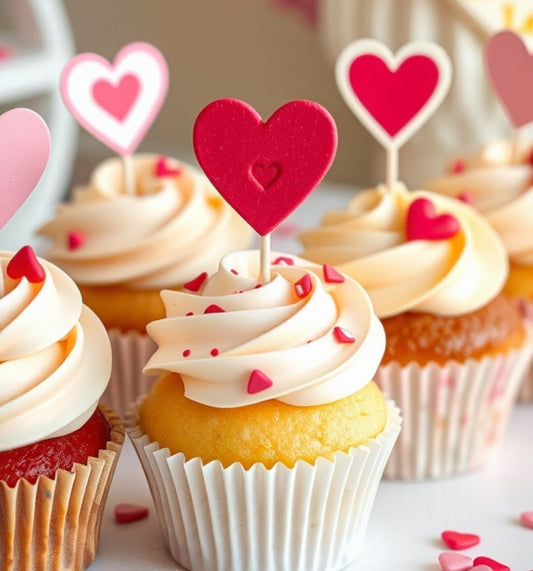 Heart Cup Cakes V1