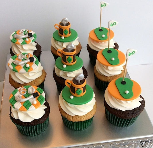 Golf Cup Cakes V6