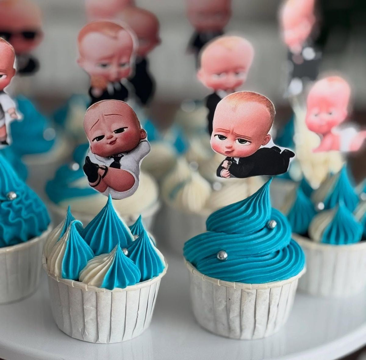 Boss Baby Cup Cakes V2