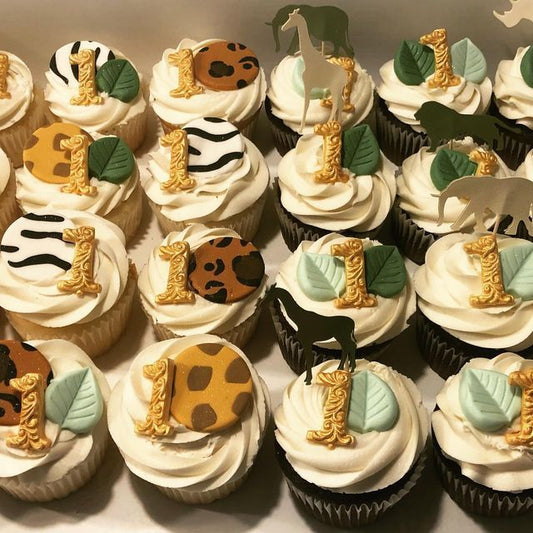 1st Birthday Cup Cakes V6