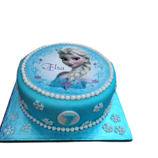 Frozen Elsa Birthday Cake V5