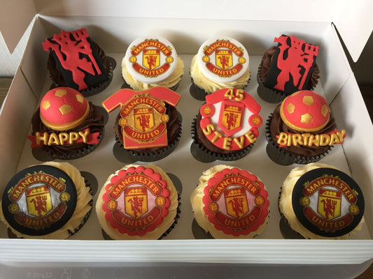 Manchester United Cup Cakes V3