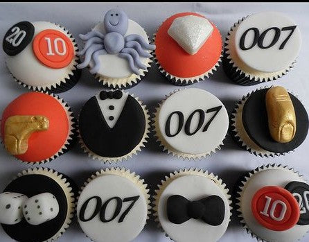 James bond Cup Cakes V4