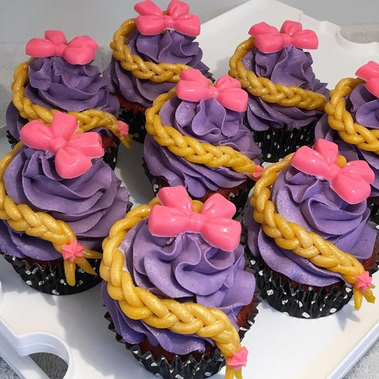 Rapunzel Cup Cakes V5
