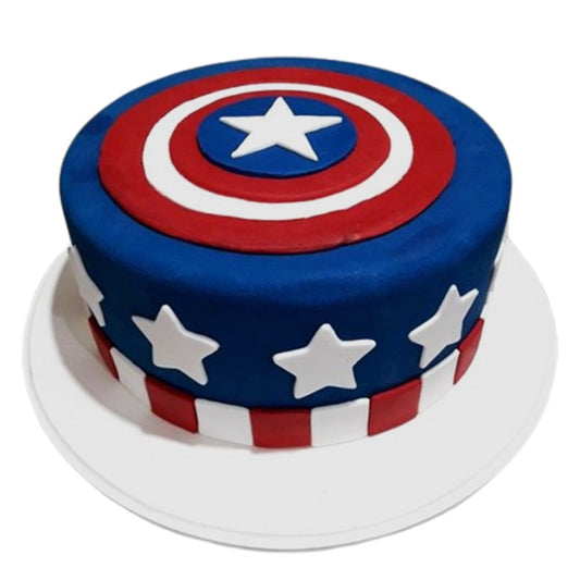 "Captain America Cake"