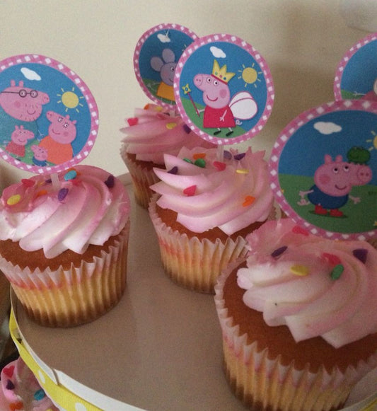 Peppa Pig Cup Cakes V4
