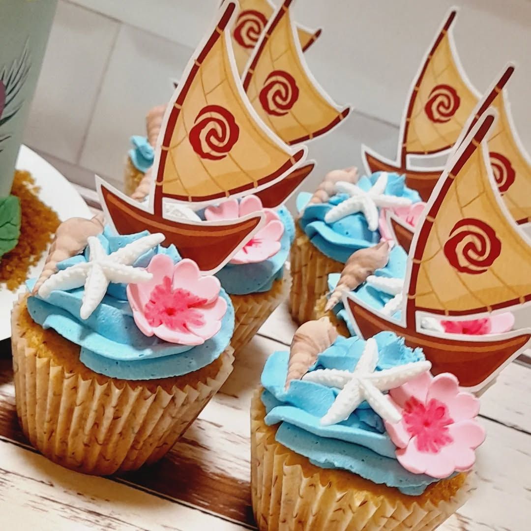 Moana Cup Cakes V2