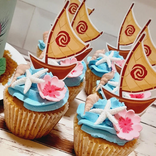 Moana Cup Cakes V2