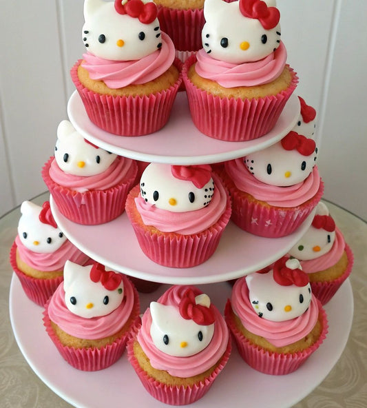 Hello Kitty Cup Cakes V4