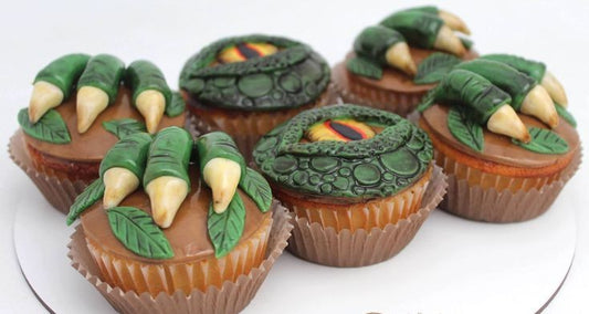 Dinosaur Cup Cakes V4