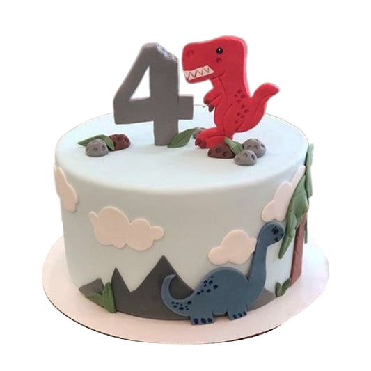 Dinosaur Cake V7