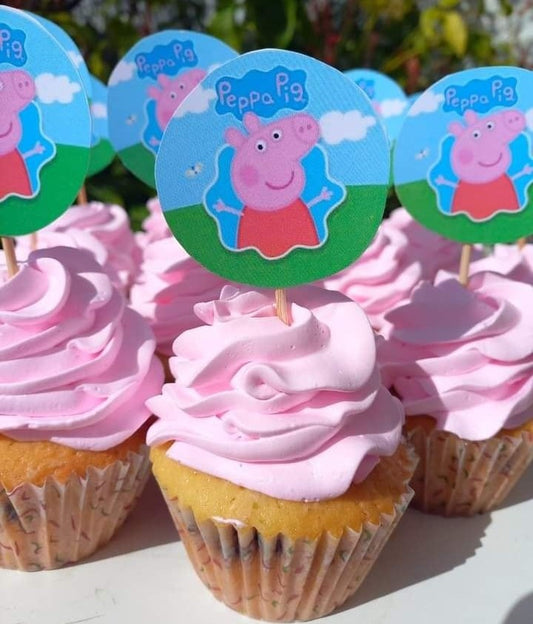 Peppa Pig Cup Cakes V1
