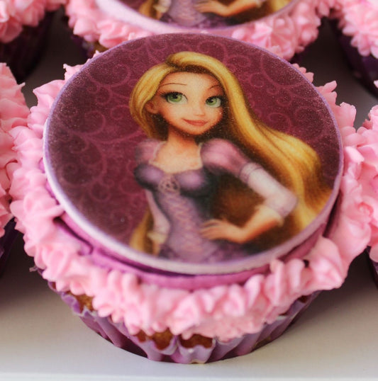Rapunzel Cup Cakes V4