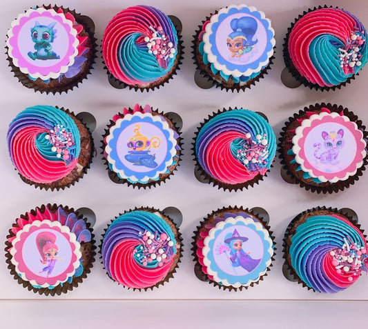 Shimmer & Shine Cup Cakes V3