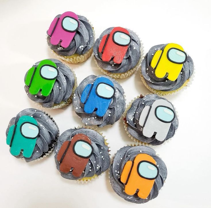Among us Cup Cakes V3