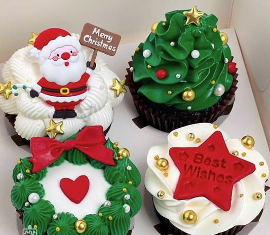 Christmas Cup Cakes V6