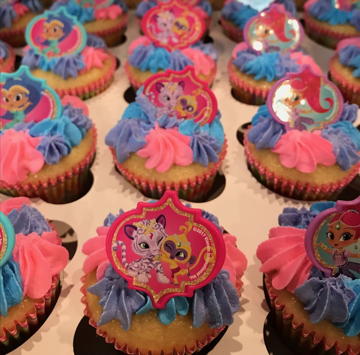 Shimmer & Shine Cup Cakes V4