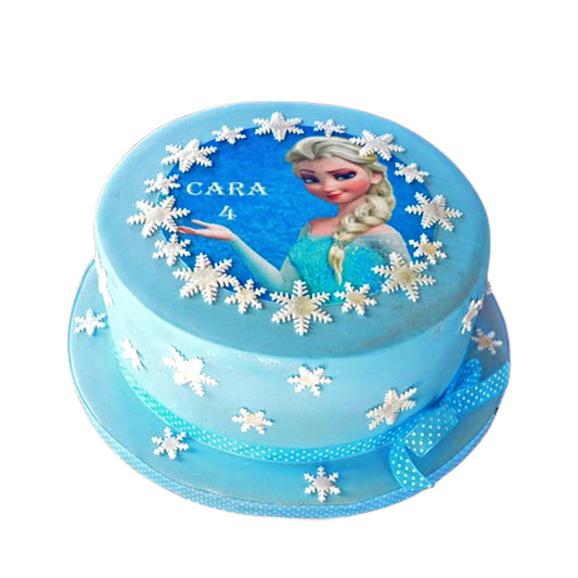 Frozen Elsa Birthday Cake V8